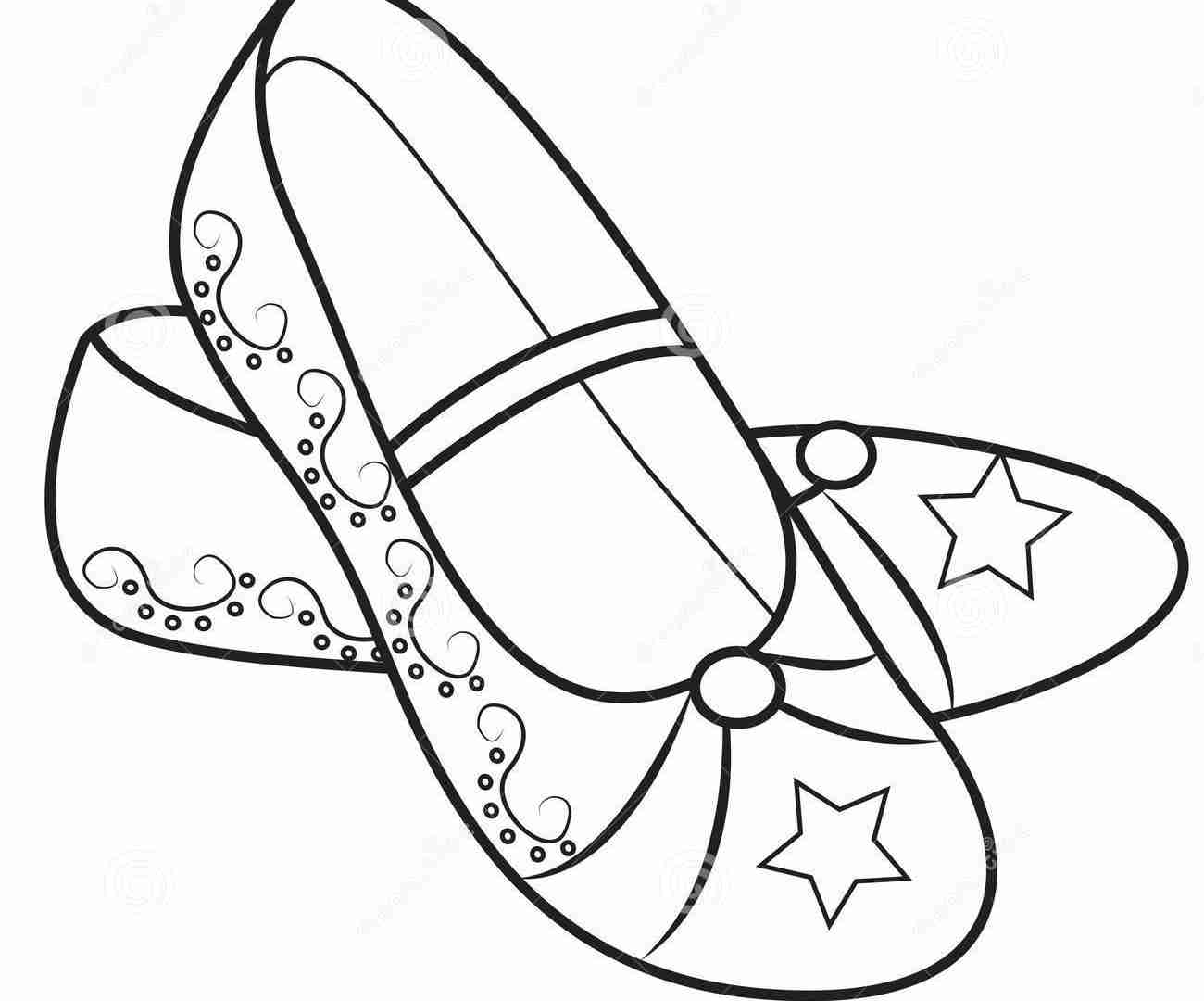 1300x1080 High Heel Coloring Page The Shoe Pages To View Printable Version