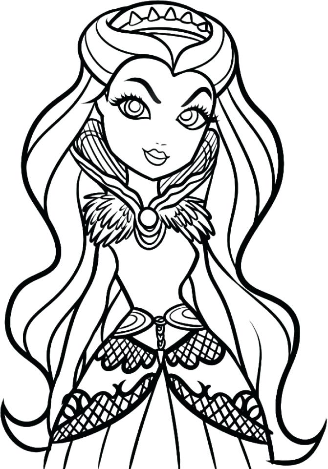 671x960 Coloring Ever After High Printable Ever After High Coloring Pages