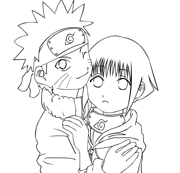600x577 Free Printable Naruto Coloring Pages For Kids Desenhos Para