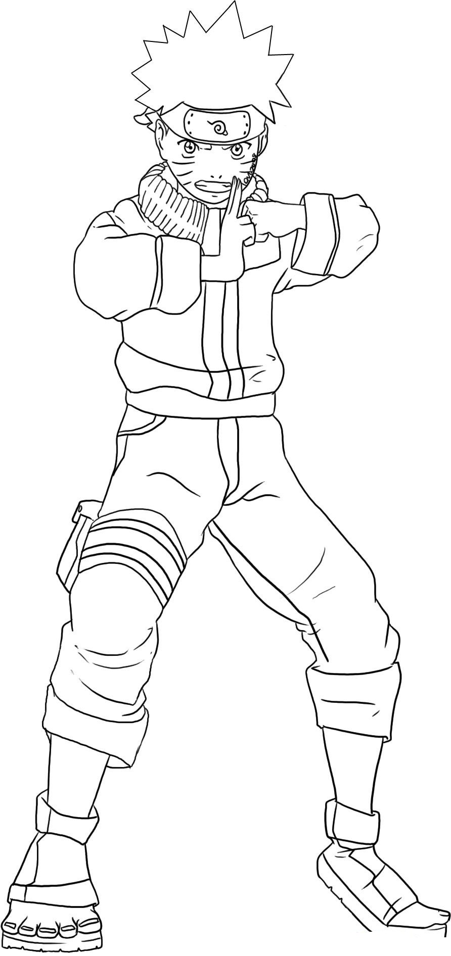 892x1892 Free Printable Naruto Coloring Pages For Kids
