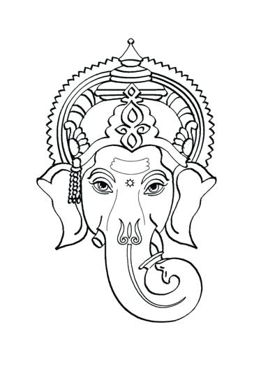 Hindu Coloring Pages at GetDrawings | Free download