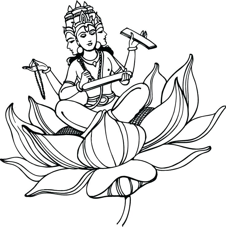 736x739 Cool Hindu Coloring Pages Cool Coloring Pages Coloring Pages