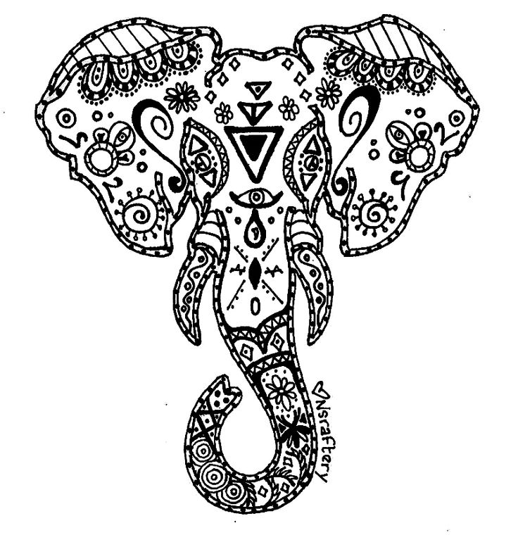 736x760 Elephant Coloring Pages Free Animal Coloring