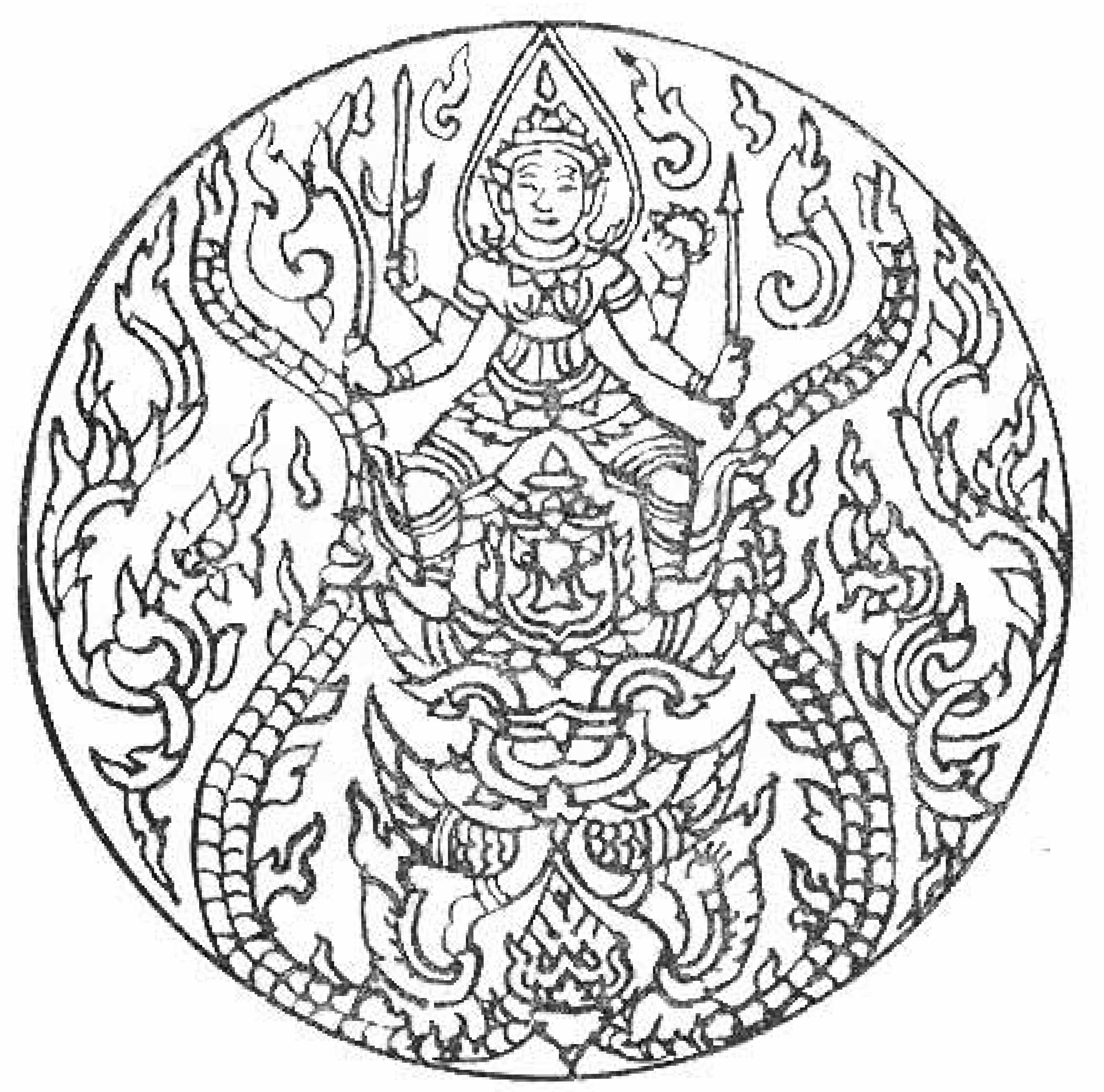 4533x4484 Free Printable Mandala Coloring Pages For Adults