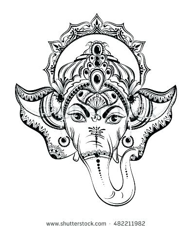Hindu Mandala Coloring Pages at GetDrawings | Free download