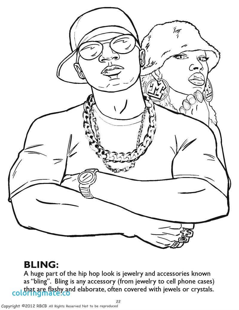 800x1035 Book Coloring Page B Popular Hip Hop Coloring Book