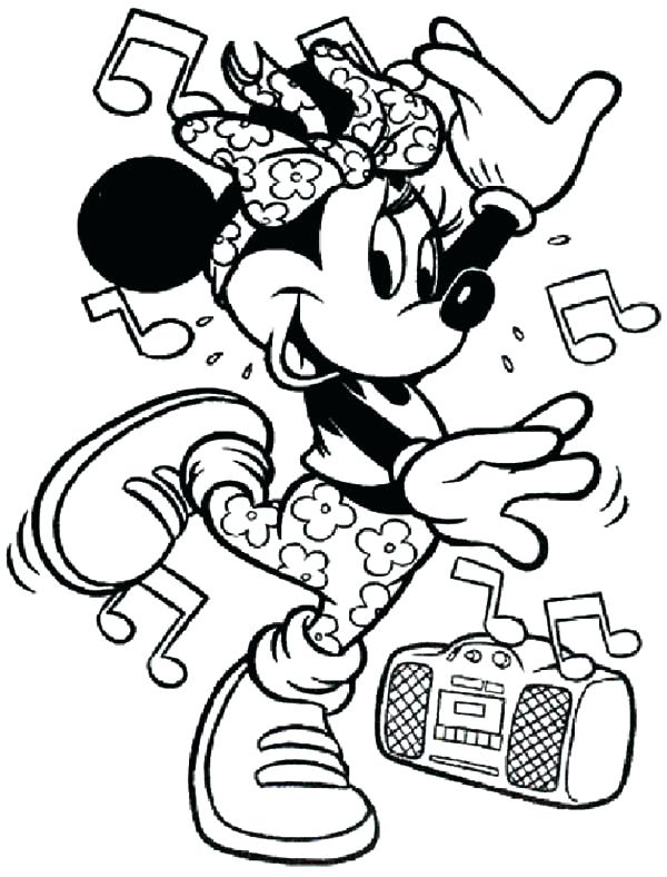 600x788 Dance Coloring Page Dance Color Pages Coloring Pages For Kids Free