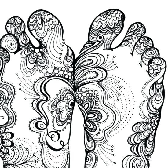 550x550 Hippie Coloring Pages