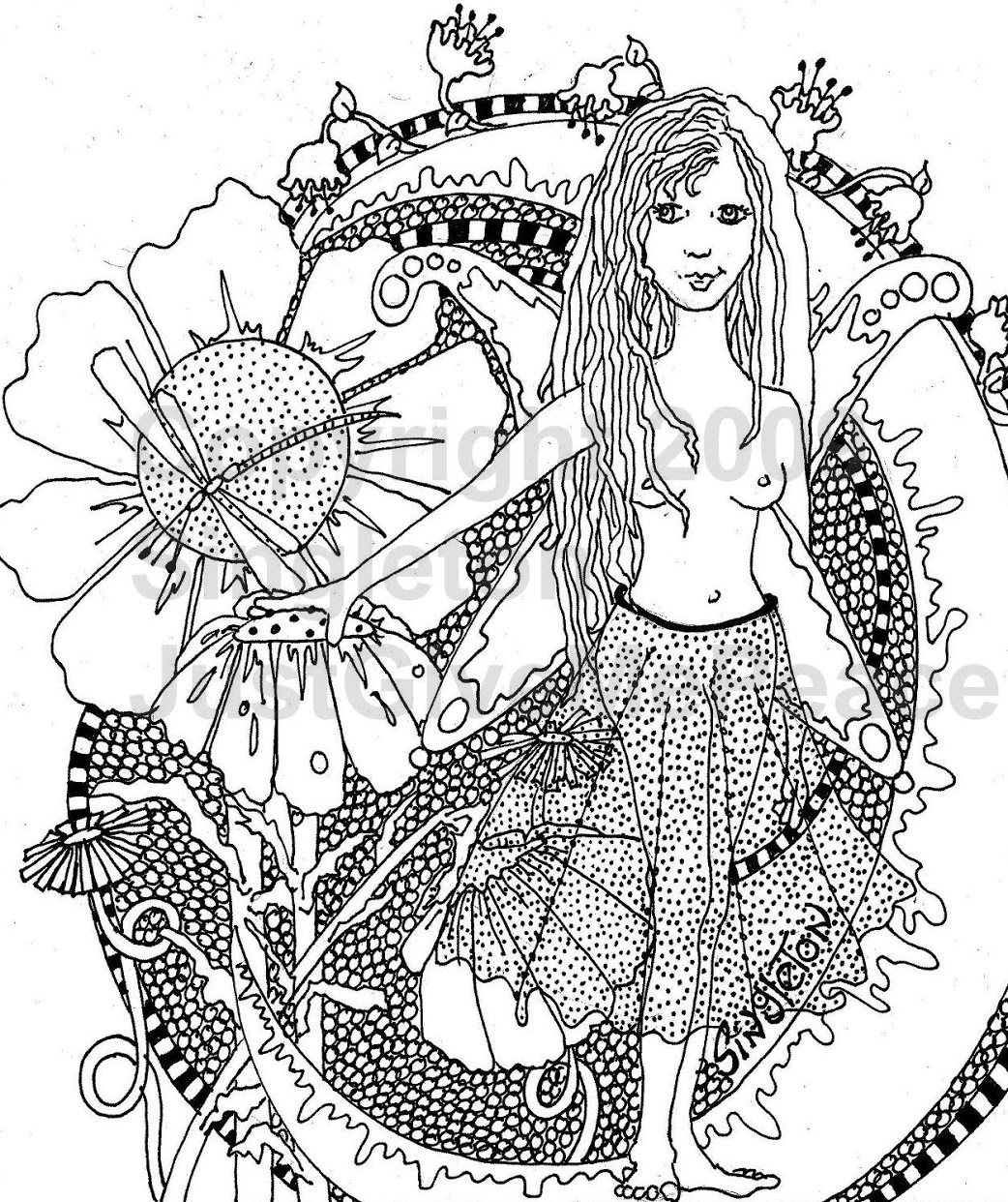 1042x1242 Adult Coloring Pages Hippie Archives New Hipster