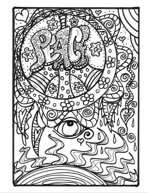 493x640 Hippie Coloring Pages