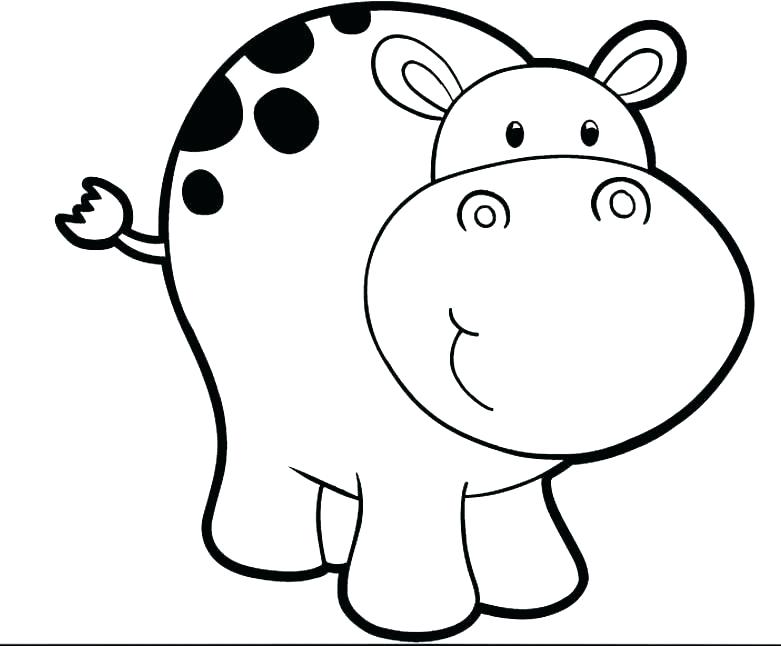 781x646 Hippopotamus Coloring Pages Hippo Coloring Pages For Adults