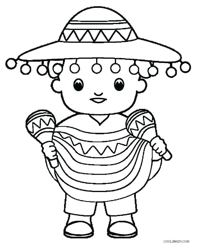 670x848 Hispanic Heritage Coloring Pages