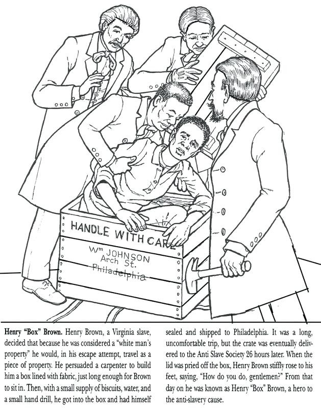 629x799 Coloring Pages For Underground Railroad Black History Color Page