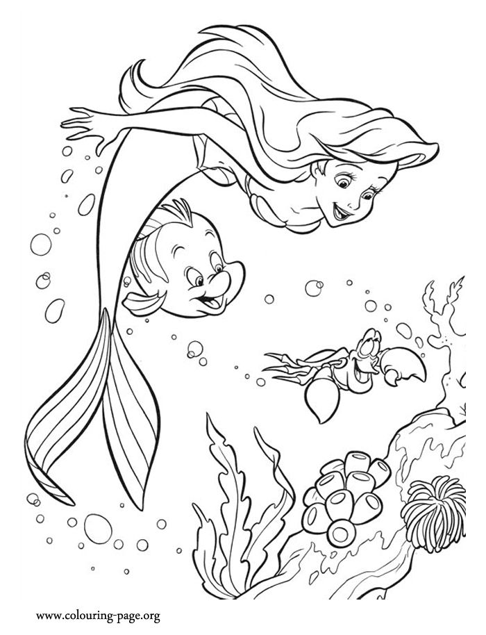700x914 Wonderful Inspiration Printable Little Mermaid Coloring Pages