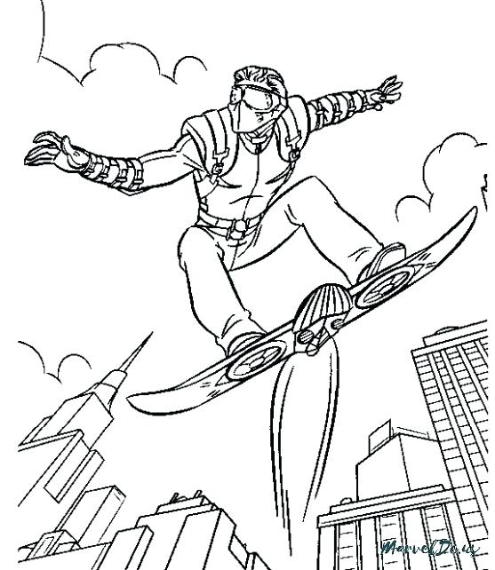 557x642 Things You Know About Green Goblin Colouring Green Goblin