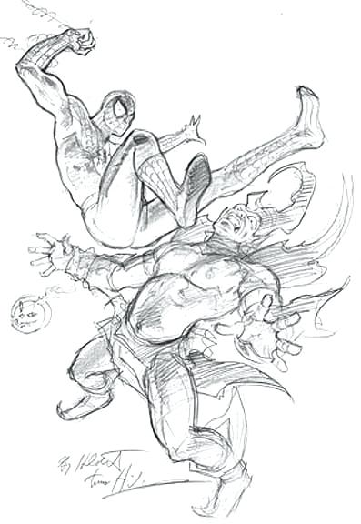 397x576 Vs Green Goblin Coloring Pages Vs Green Goblin Coloring Pages