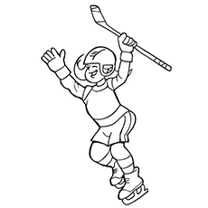 230x230 Top Free Printable Hockey Coloring Pages Online