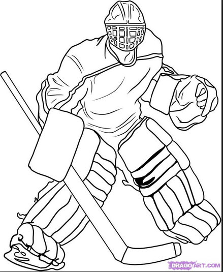 439x535 Images Of Hockey Helmet Coloring Pages