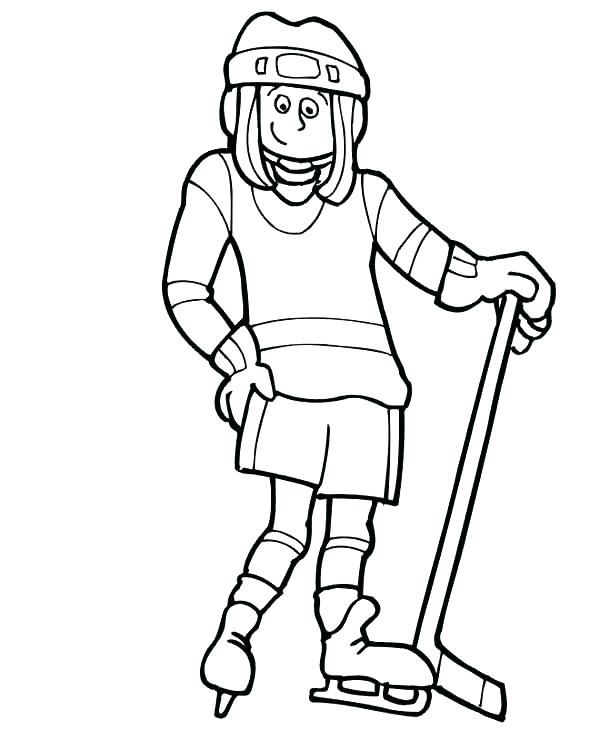 600x741 Nhl Hockey Coloring Pages Coloring Pages Hockey Coloring Pages New