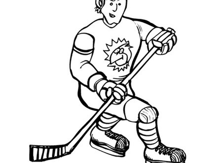 440x330 Calgary Flames Coloring Pages New Hockey Coloring Pages