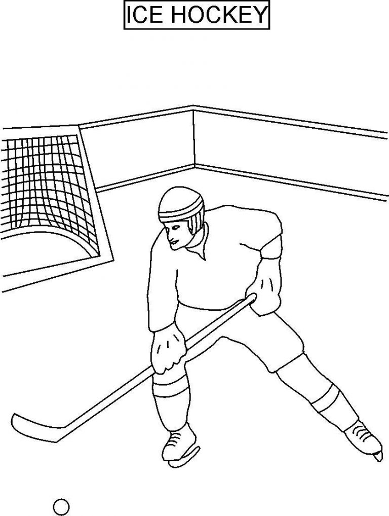 768x1018 Hockey Rink Coloring Pages Fresh Copy Cool