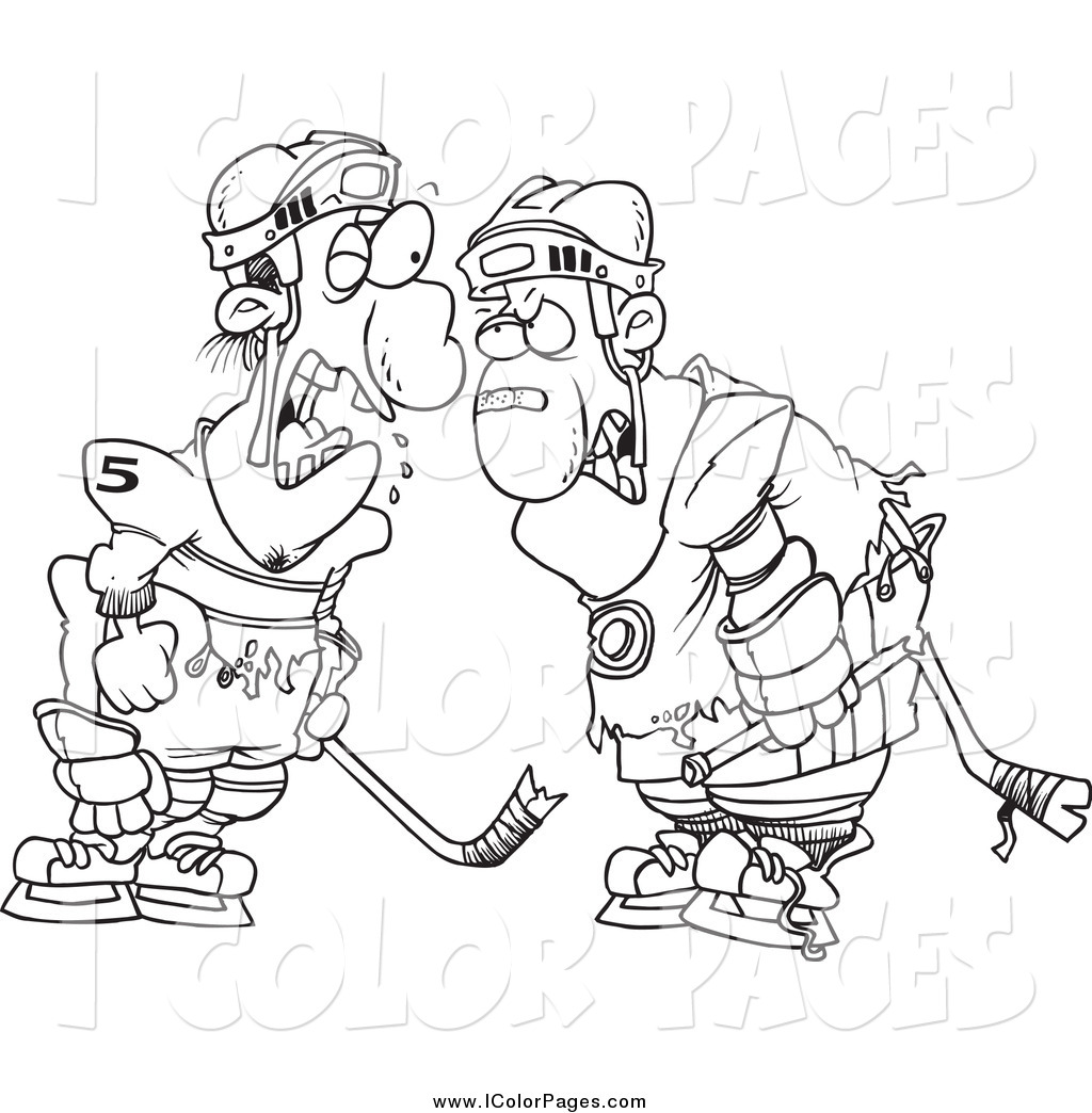 1024x1044 Hockey Coloring Pages