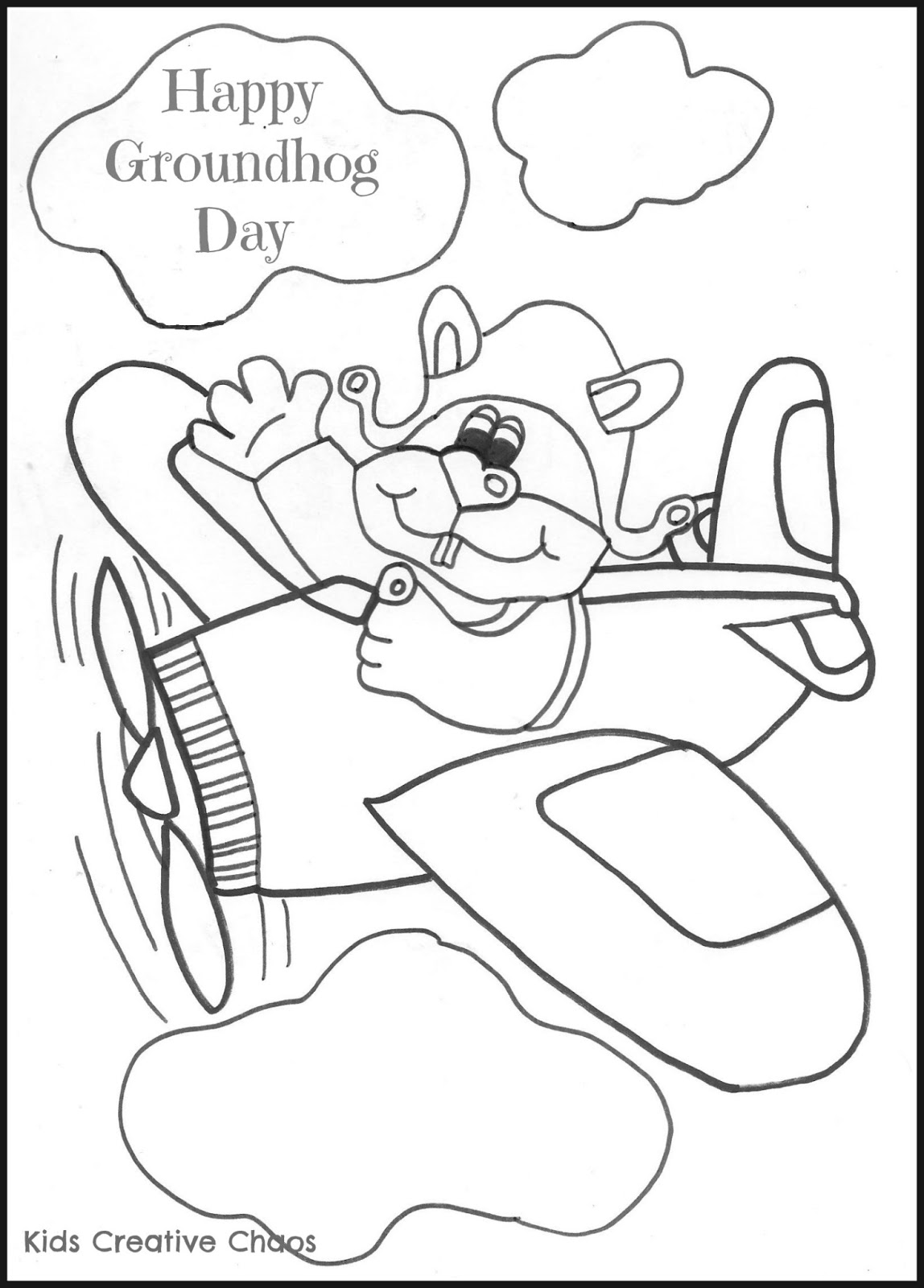 1148x1600 Ground Hog Day Print Out Coloring Page