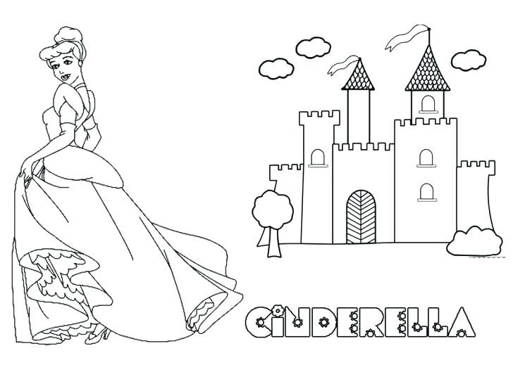728x546 Coloring Pages Of A Castle Printable Pictures Of Castles Free