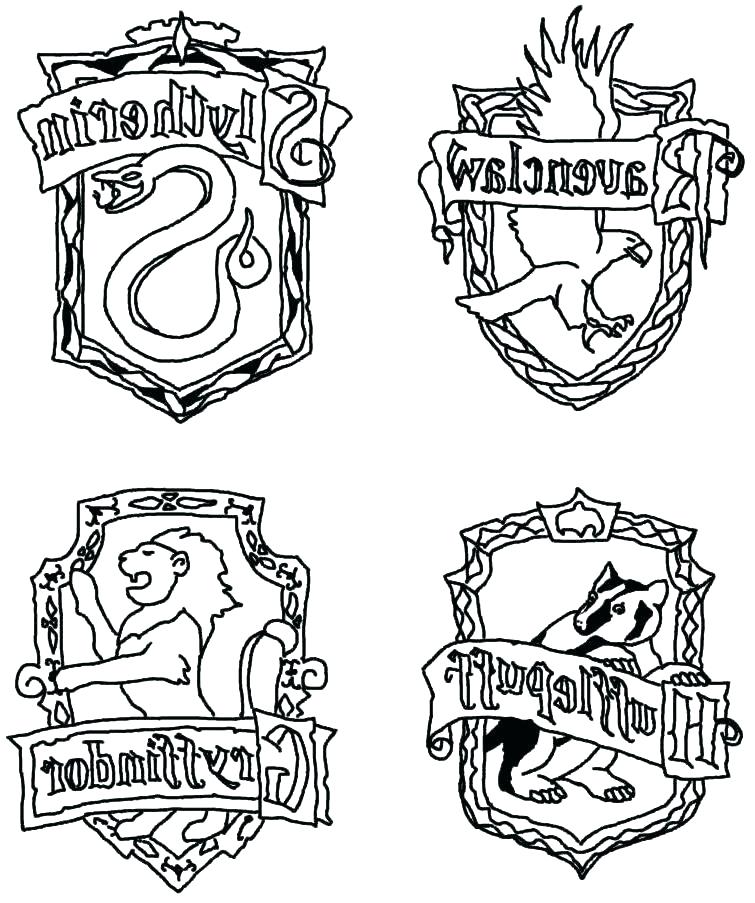755x903 Gryffindor Crest Coloring Page Harry Potter Coloring Sheets Harry