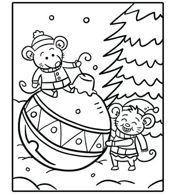 360x400 Free Holiday Coloring Pages Festive Holiday Coloring Pages