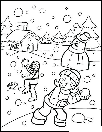 426x550 Free Holiday Coloring Pages