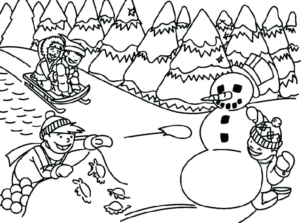 1024x758 Kids Holiday Coloring Pages Childrens Holiday Coloring Pages