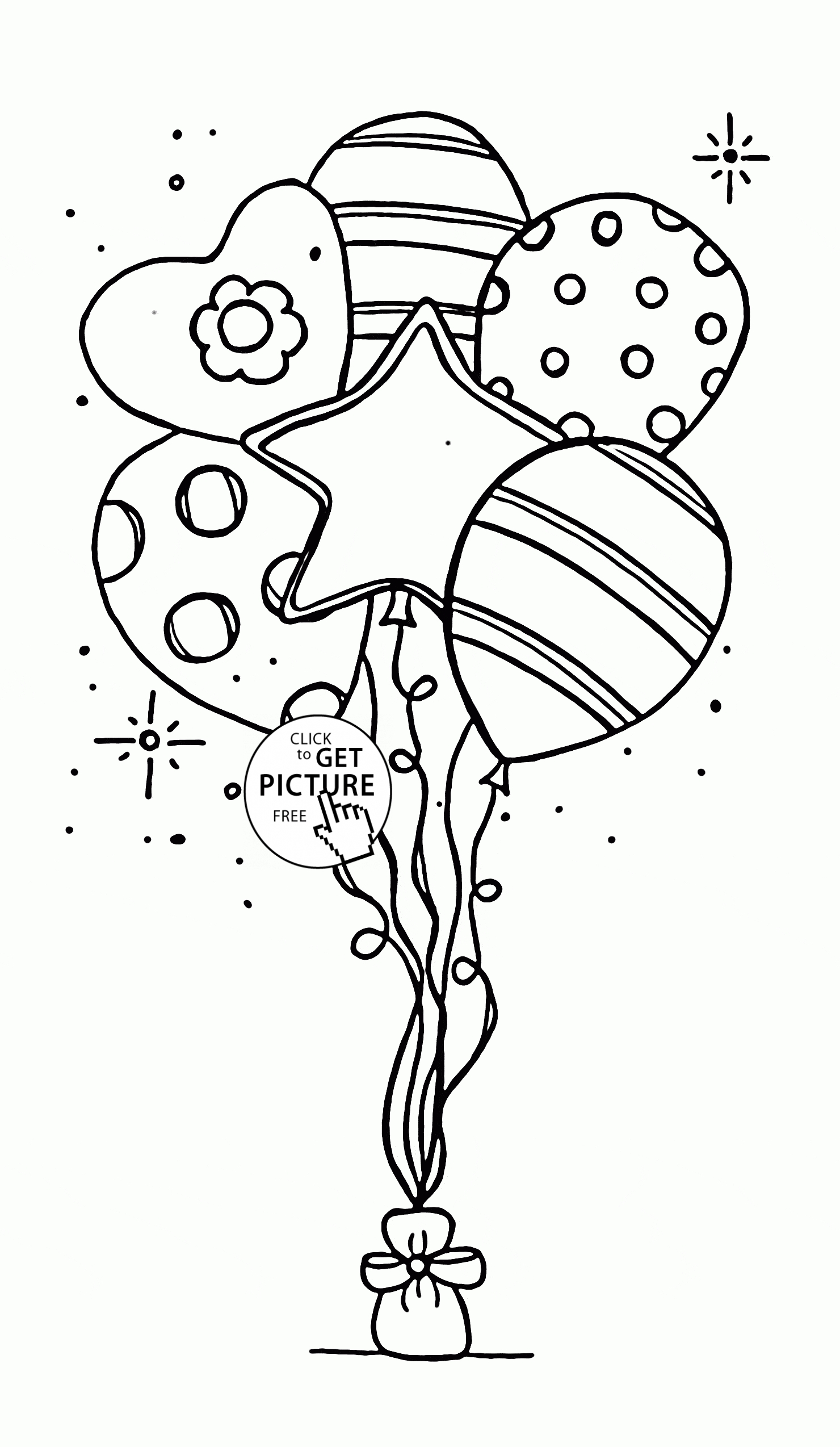 1480x2548 Unique Balloon Coloring Pages Printable Gallery Free Coloring Pages