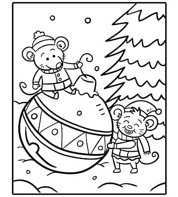 360x400 Free Holiday Coloring Pages S Free Online Printable Holiday