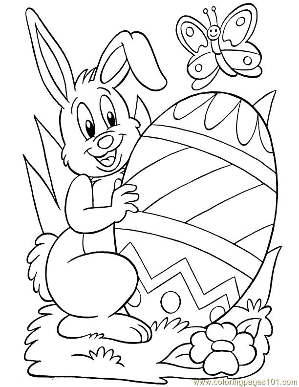 612x792 Holiday Coloring Pages To Color Online Easter