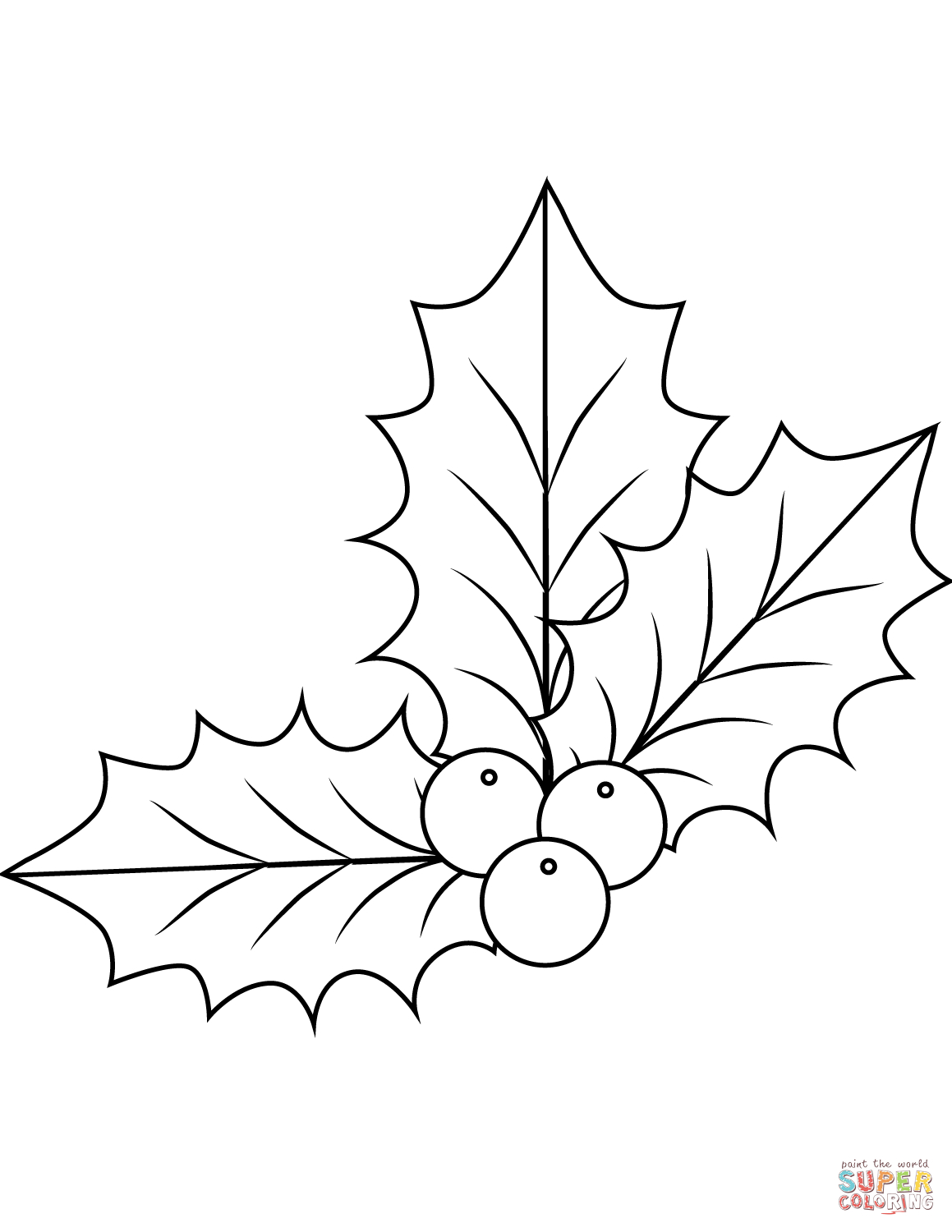 1159x1500 Christmas Holly Drawings Christmas Holly Berries Coloring Page