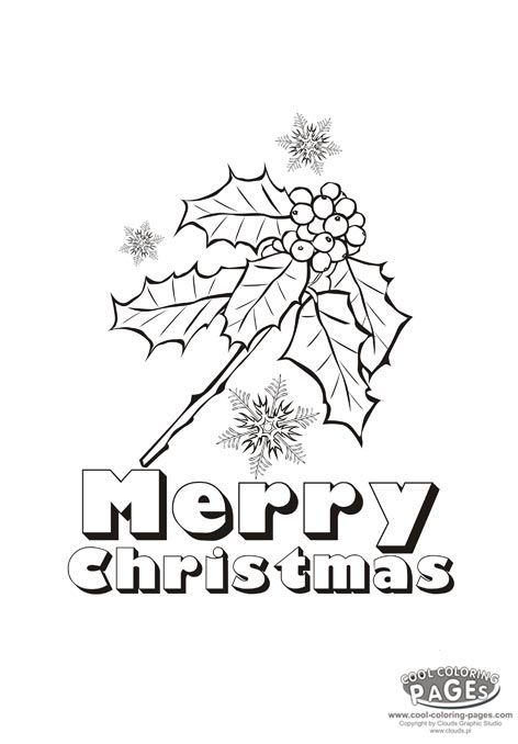 472x678 Christmas Holly Berries Christmas Coloring Pages