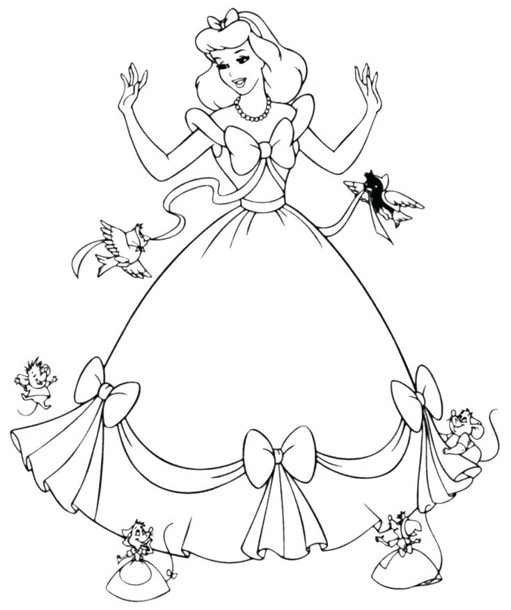 734x875 Princess Colouring Book Free Printable Disney Princesses