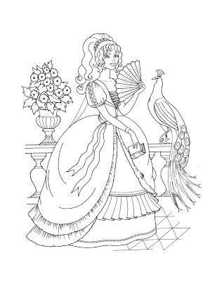 309x400 Hollywood Gallery Coloring Pages Princess