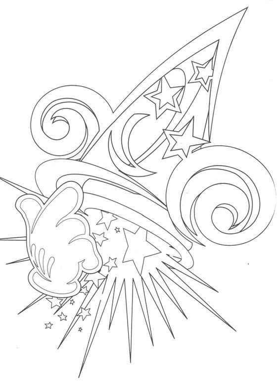 564x779 Hollywood Studios Lineart Designs