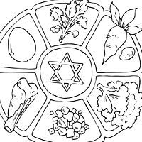 200x200 First Passover Coloring Pages Yahshua And The Passover Week Why