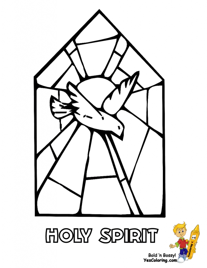 792x1024 Holy Spirit Coloring Pages Page Triumphdm Com Inside