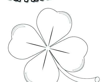 440x330 Holy Trinity Coloring Pages Shamrock Coloring Sheets Shamrock
