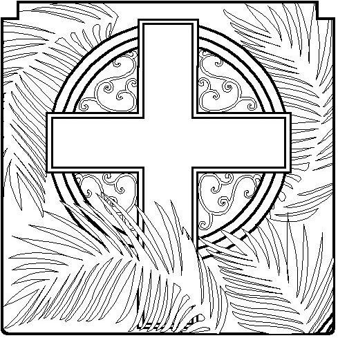 489x489 Catholic Coloring Sheets For Easter Holy Week Coloring Pages