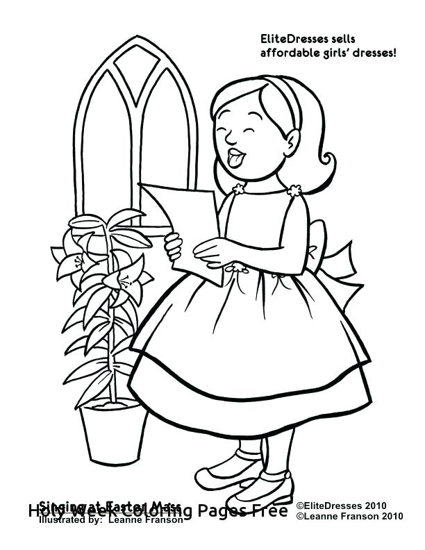 612x792 Holy Week Coloring Pages