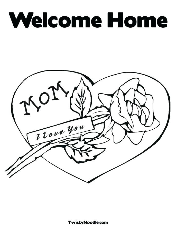 685x886 Home Coloring Pages Welcome Home Coloring Pages Free Welcome Home