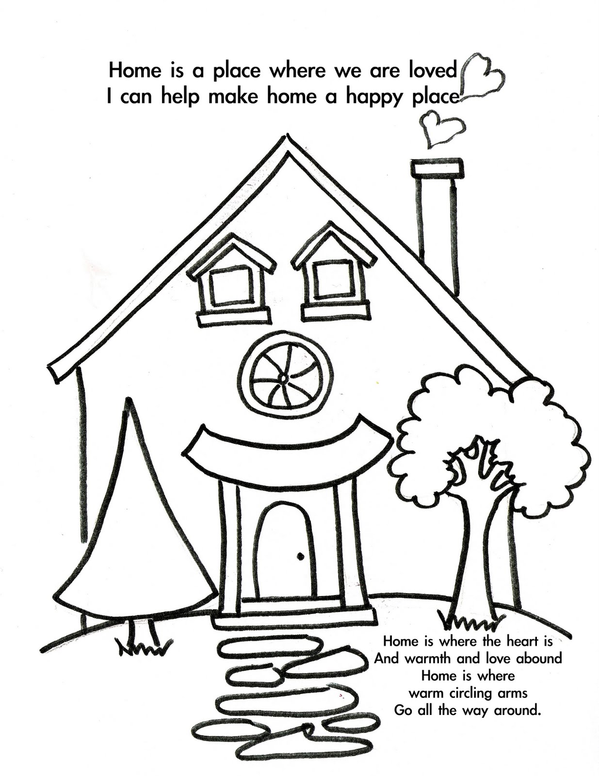 1235x1600 Picture Welcome Home Coloring Pages For Your To Print With New
