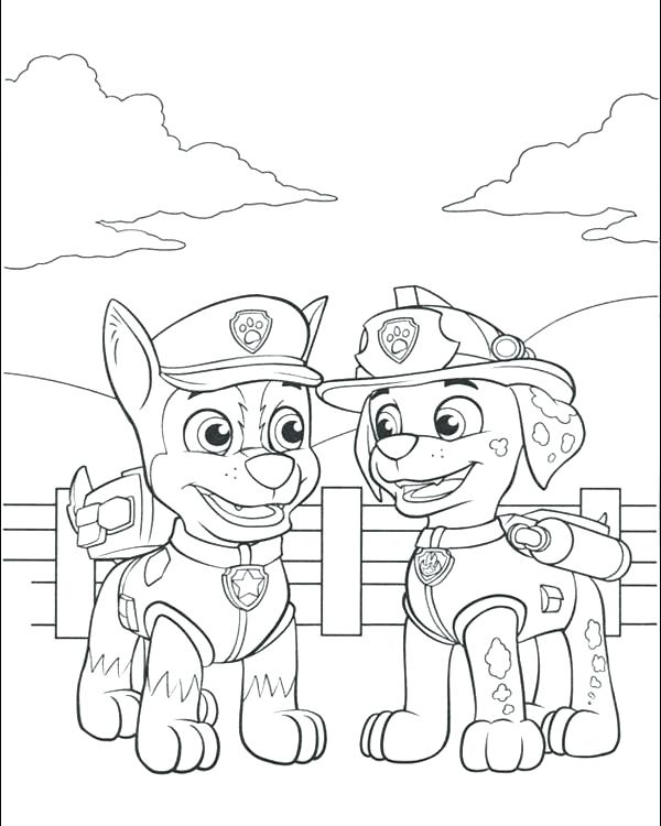 600x750 Home Coloring Pages Perfect Paw Patrol Coloring Pages Free