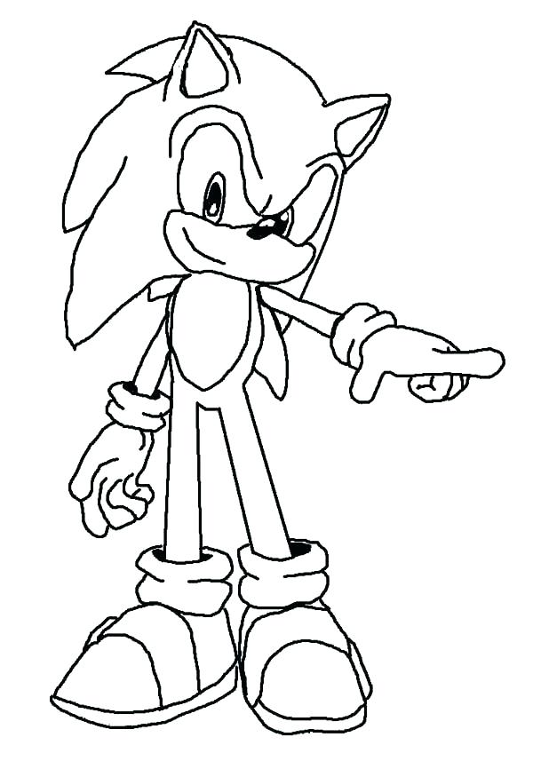 600x857 Printable Coloring For Kids Plus Sonic Printable Coloring Pages