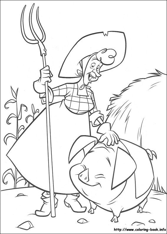 567x794 Home On The Range Coloring Picture Disney Coloring Pages